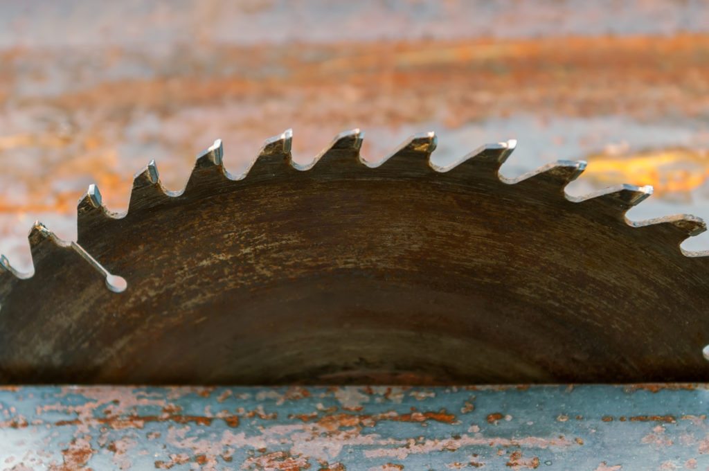 Old table saw blade